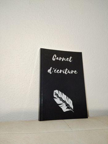 Carnet d'écriture neuf