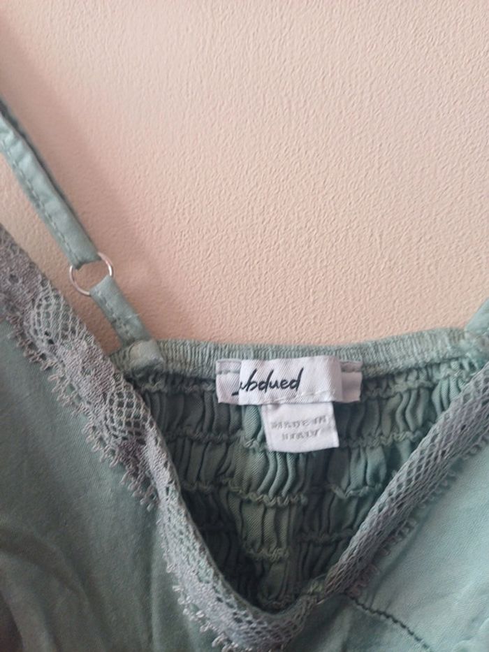 Crop top vert d'eau 36 - photo numéro 2