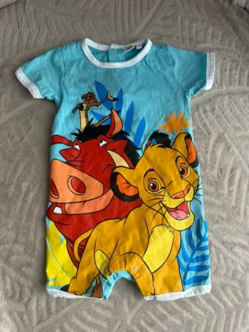 Barboteuse / combi short Disney Le Roi Lion Disney bébé