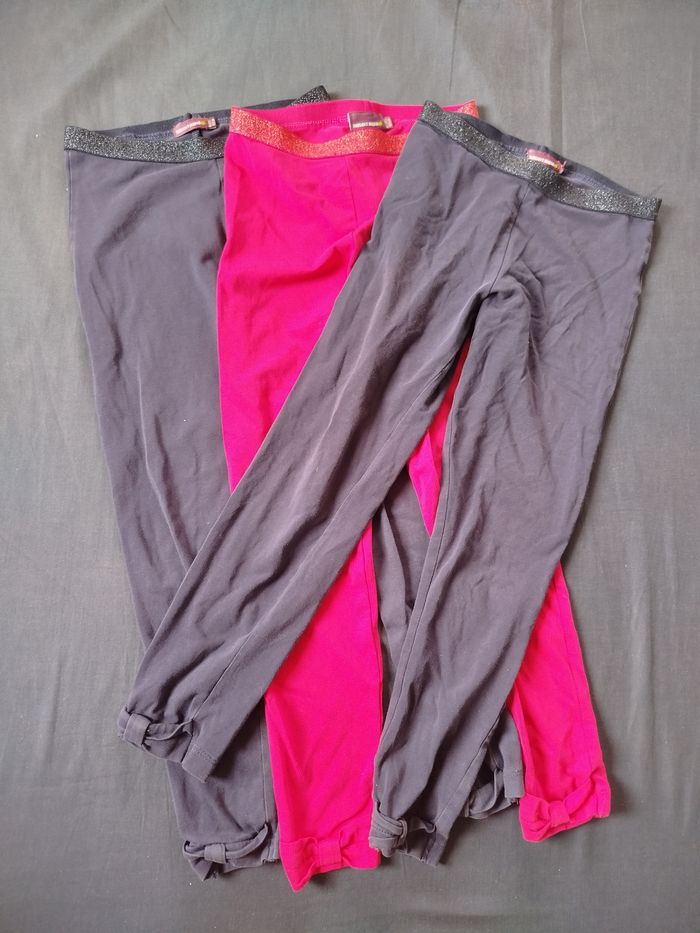 Lot de 3 leggings Sergent major taille 6/7 ans
