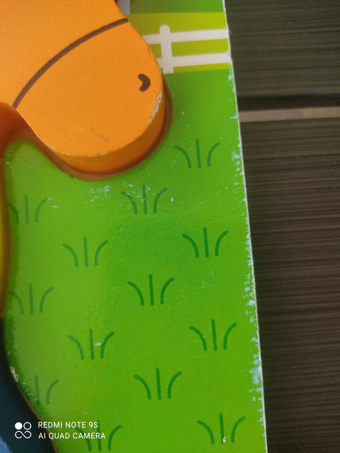 Lot 2 puzzles bois chien et cheval - photo numéro 4