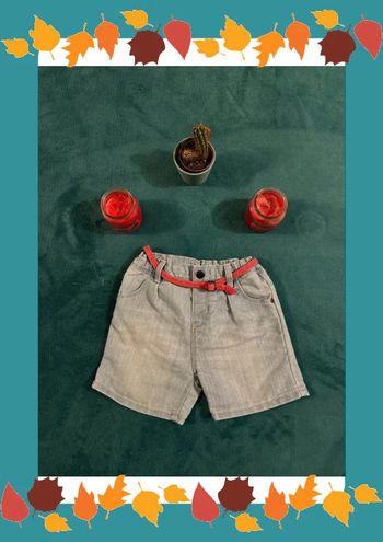 Short en jeans obaibi taille 12 mois