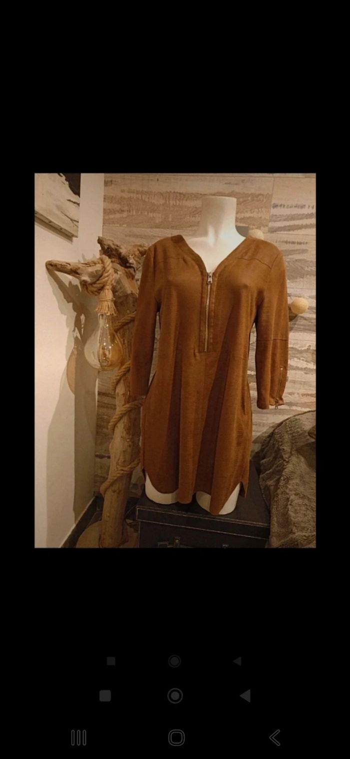 Belle blouse longue Allyson taille 40