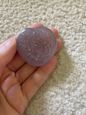 agate druzy violette