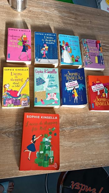 Lot de livres l accro du shopping