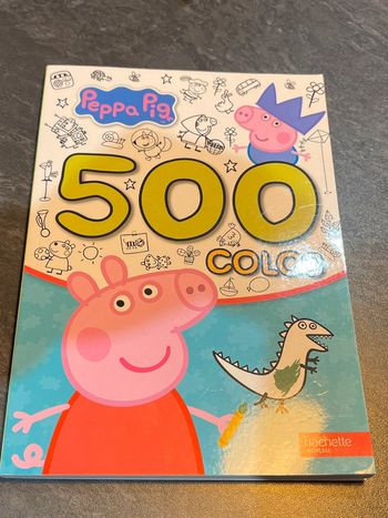 Livre jeunesse peppa pig 500 colos