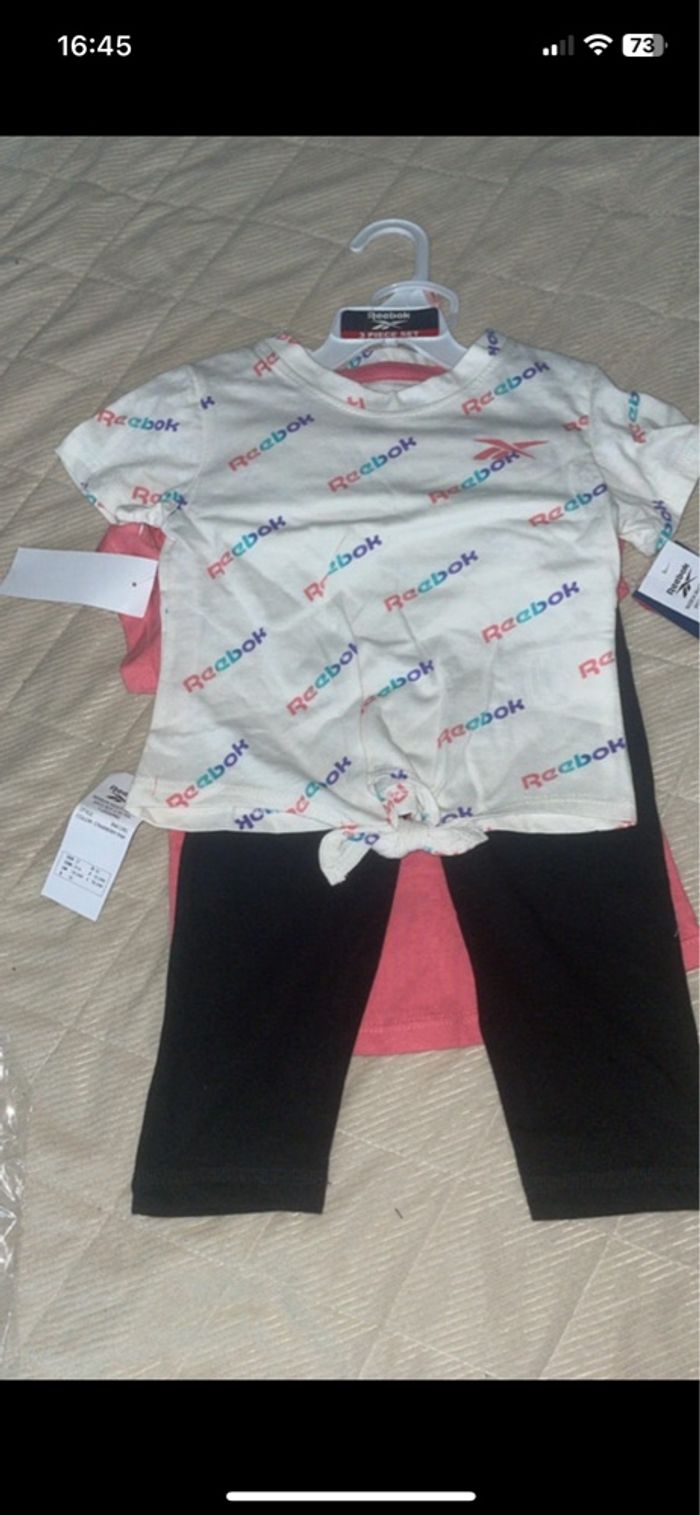 Ensemble petite fille Reebok - photo numéro 1