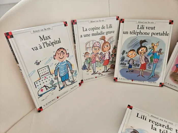 Lot de 8 livres ainsi va la vie - photo numéro 2
