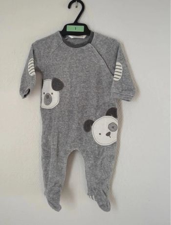 Pyjama 1 pièce bébé garçon - taille 1-2 mois