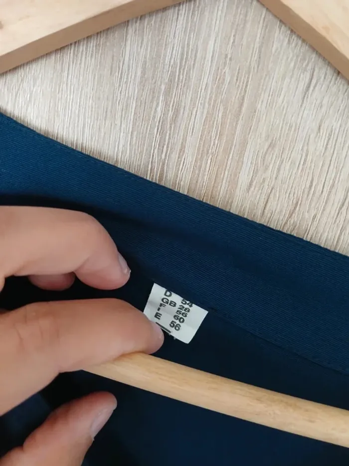 Chemisier bleu vintage chic 56 - photo numéro 3