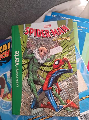 livre spiderman