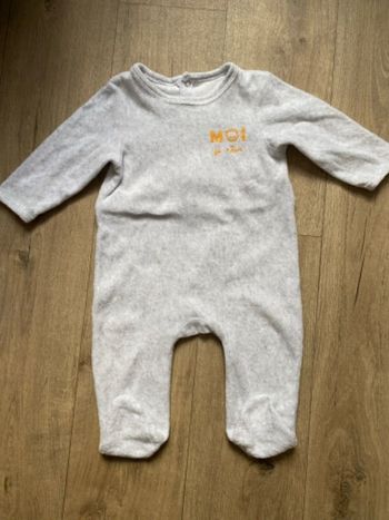 Pyjama gris 9 mois