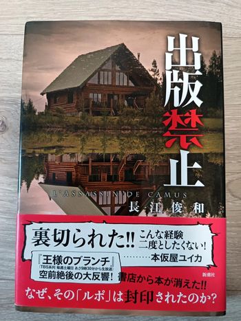 Livre en japonais L'assassin de Camus Shuppan kinship Tosikazu Nagae