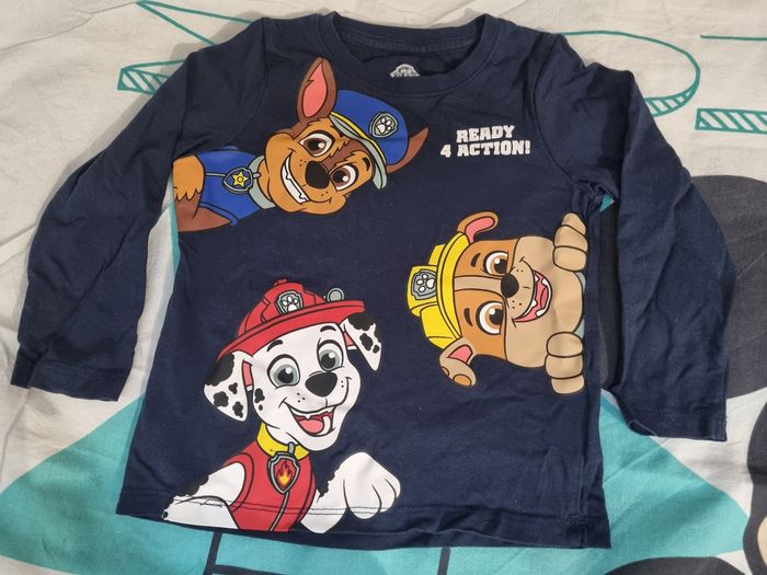 Lot t-shirts manches longues Pat Patrouille 3ans - photo numéro 3