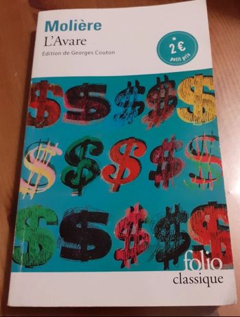 Livre "L'Avare" de Moliere
