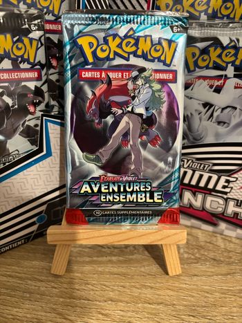 Booster Pokémon Aventures Ensemble rescellé