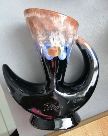 Petit vase en céramique vintage années 50 /60