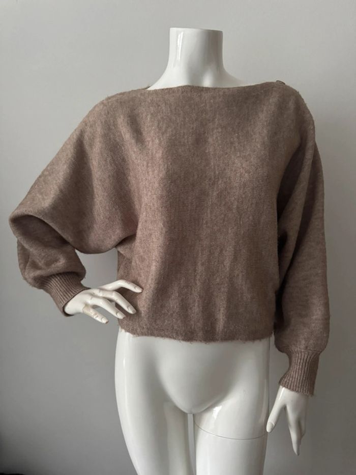pull beige ~ shein ~ taille 34