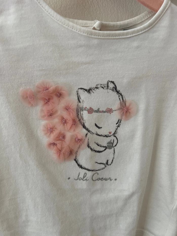 Teeshirt écureuil 3 mois - photo numéro 2