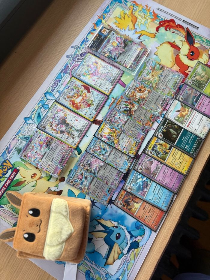 Lot carte Pokémon evoli / noctali / mentali - photo numéro 2