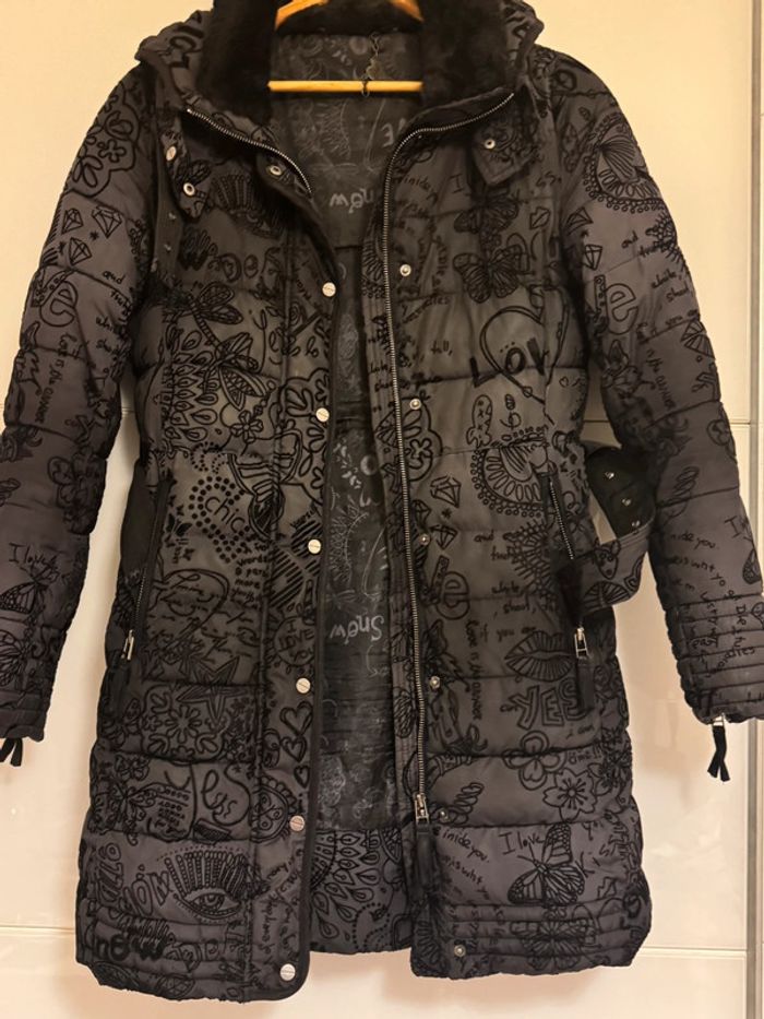 Doudoune très classe desigual - photo numéro 2
