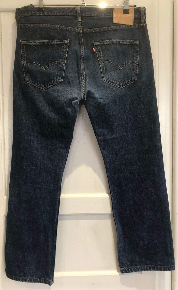 Jean 501 »Levi’s »bleu marine - photo numéro 2