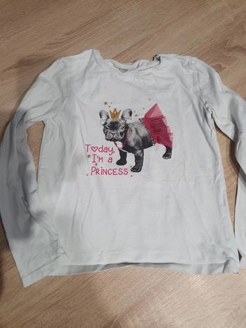 T-shirt bouledogue 10 ans