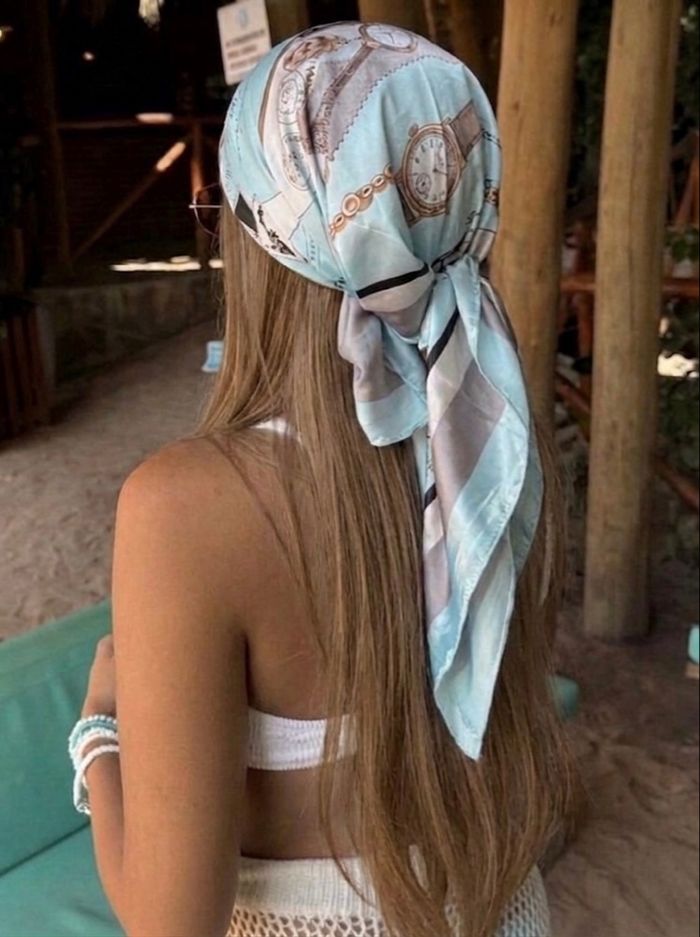 Foulard satiné