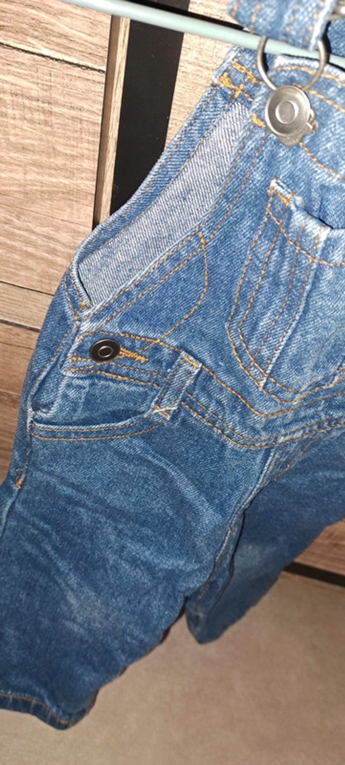 Salopette en jeans Storytelling 6 mois - photo numéro 4