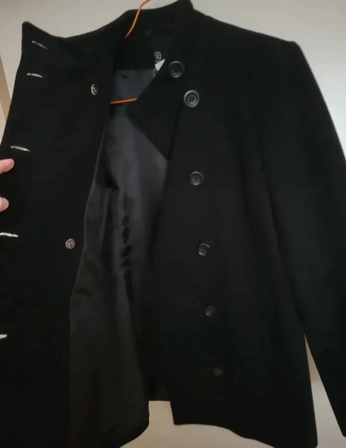 Manteau noir élégant - photo numéro 3