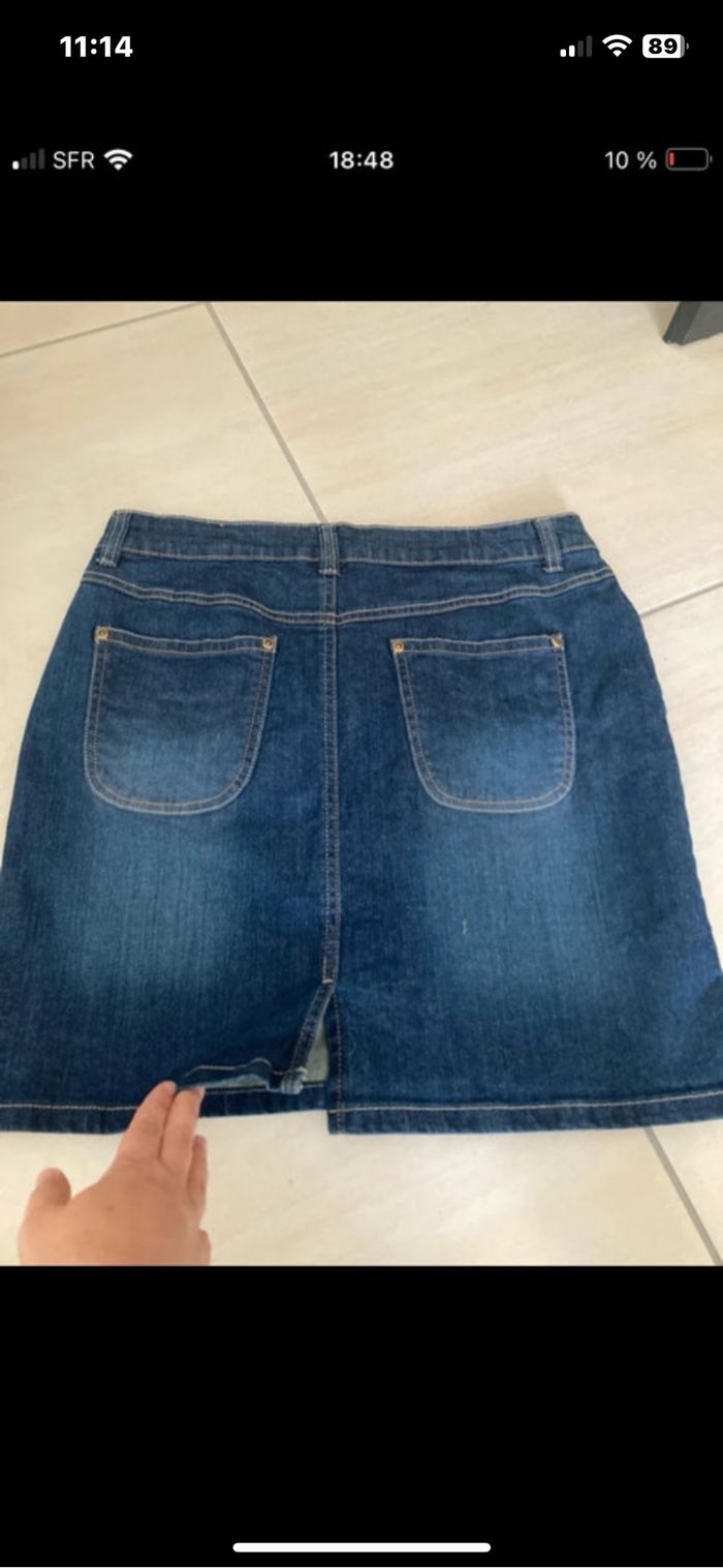 Jupe en jean femme - photo numéro 2