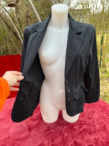 Veste Zara  TRF T L 40 / 42 noir