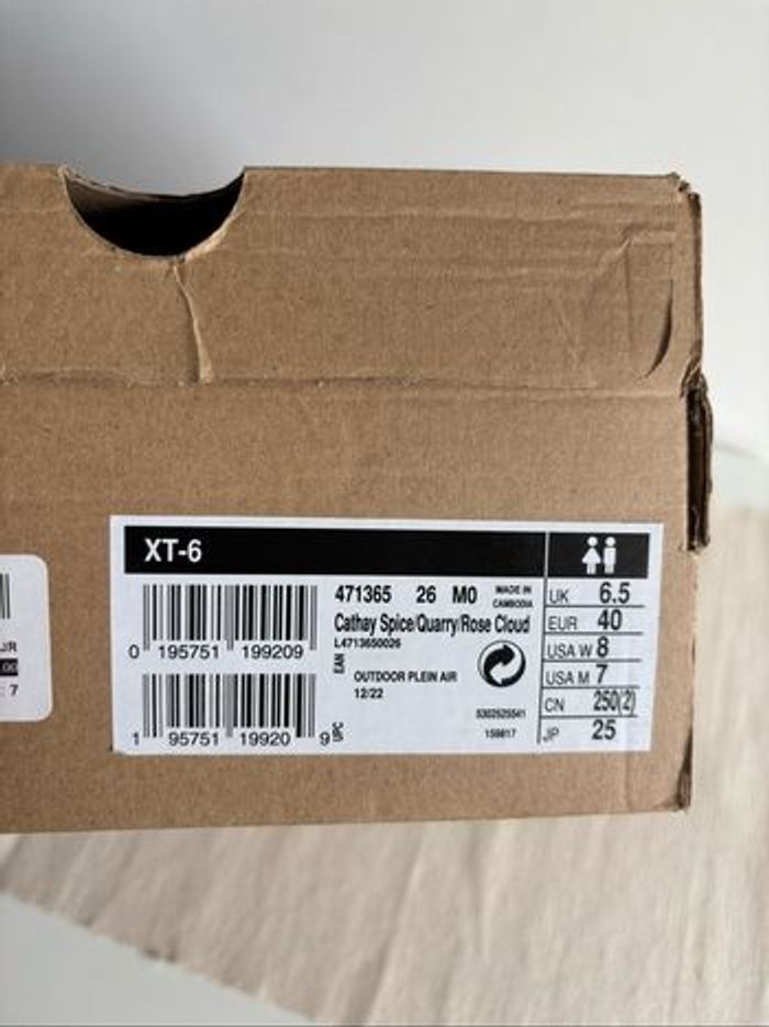Salomon XT-6 Cathay Spice - photo numéro 6