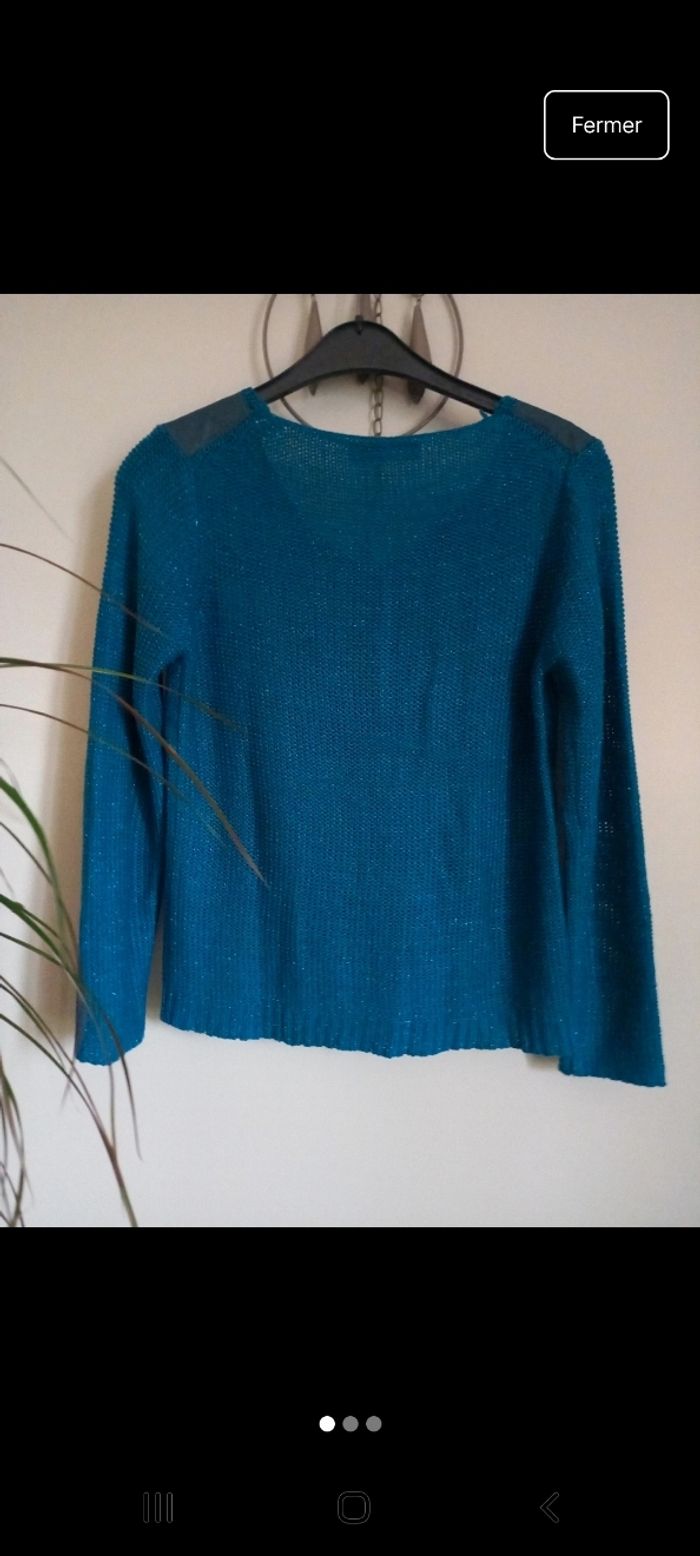 Pull fils brillants - photo numéro 2