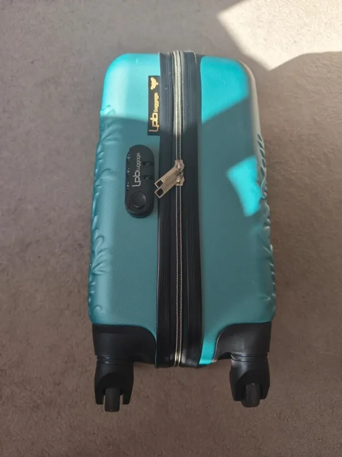 Valise Cabine Naïs Vert d'eau - LPB - photo numéro 2