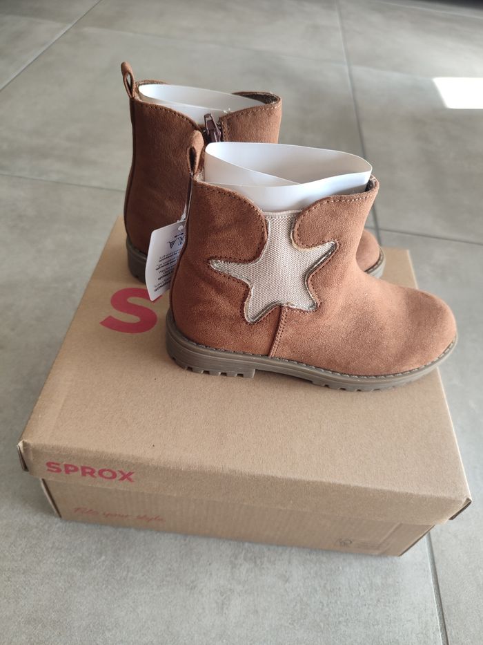 Bottines sprox neuves avec étiquette - photo numéro 2