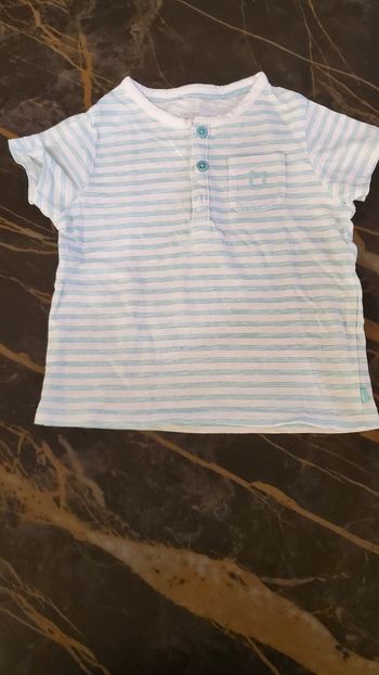 T-shirt rayé Obaibi