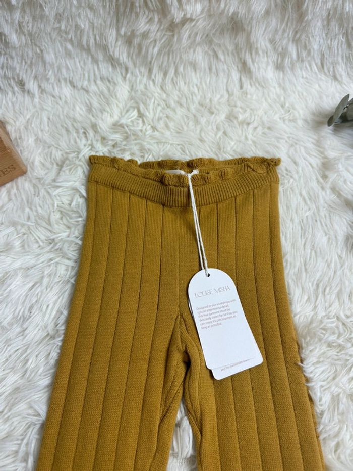 Legging moutarde Louise Misha taille 18 mois - photo numéro 3