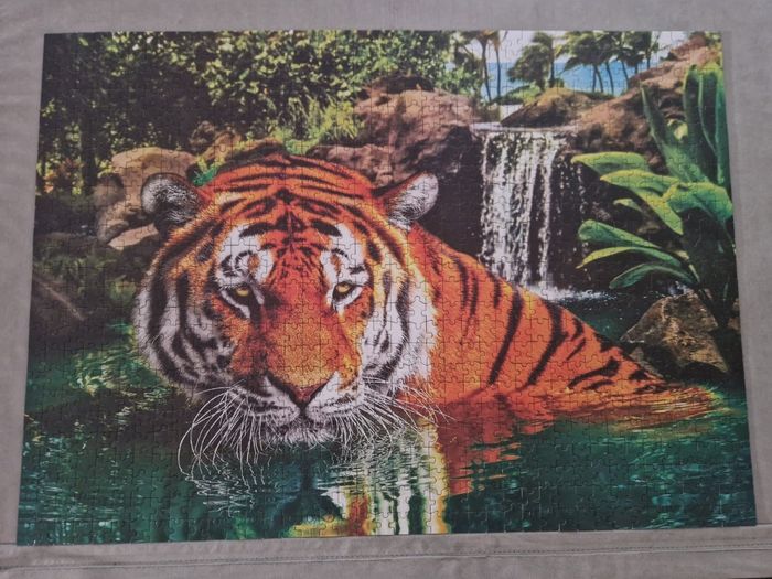 Puzzle tigre 1000 pieces - photo numéro 2