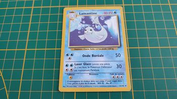 25/102 Carte Pokémon Lamantine peu commune 25/102 Wizards Set de base #C60