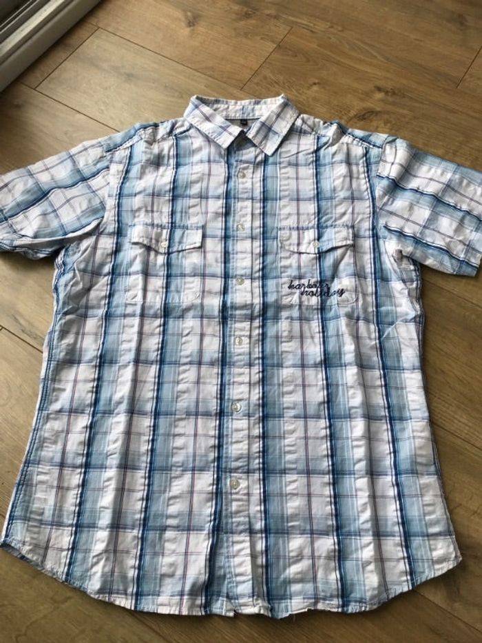 Chemise à carreaux