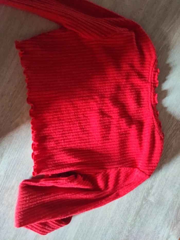 Top rouge shein taille M en excellent état - photo numéro 3