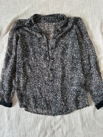 Chemise IKKS, taille 36 léopard