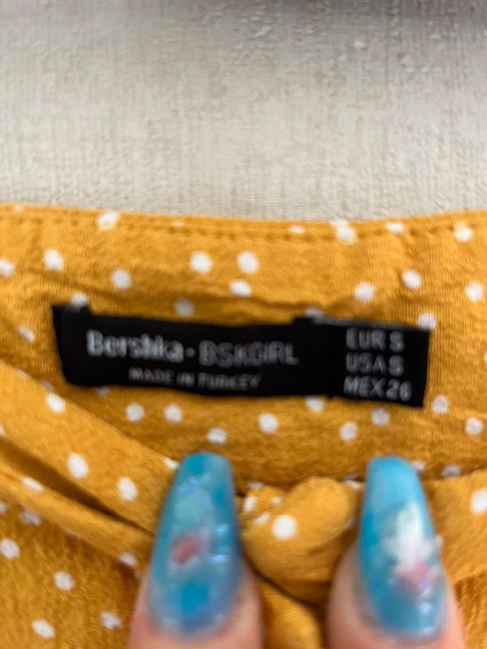 Mini jupe moutarde - photo numéro 3