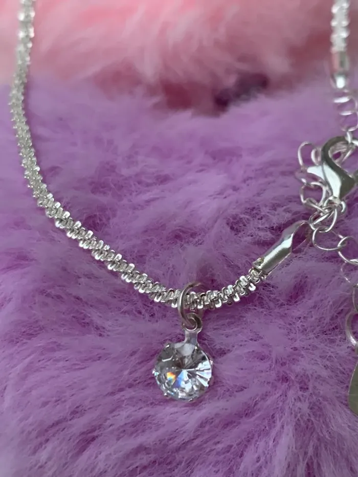 Ensemble de bijoux vintage plaqué argenté 925 🍭🍭 - photo numéro 7