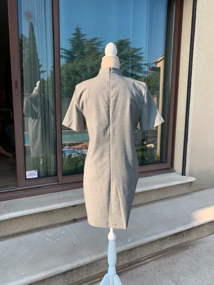 Robe pied de poule Zara taille 36 - photo numéro 5