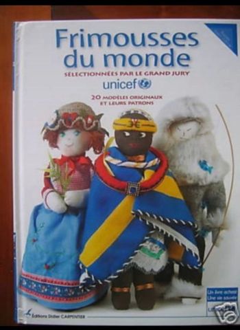 Livre Frimousses du monde Fabrication de poupées Neuf