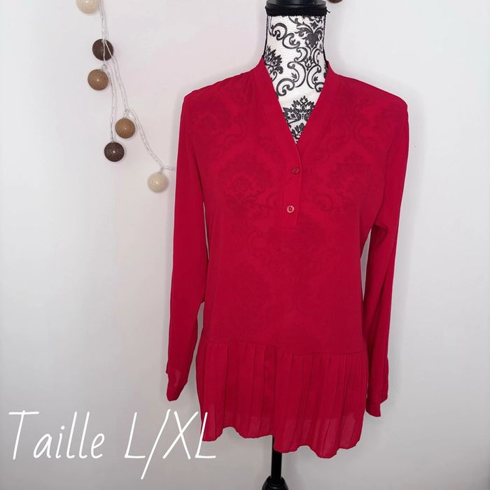 Jolie Blouse rouge