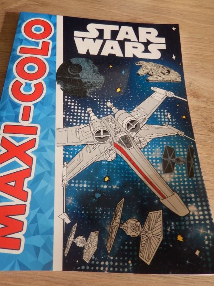 live coloriage maxi colo star wars
