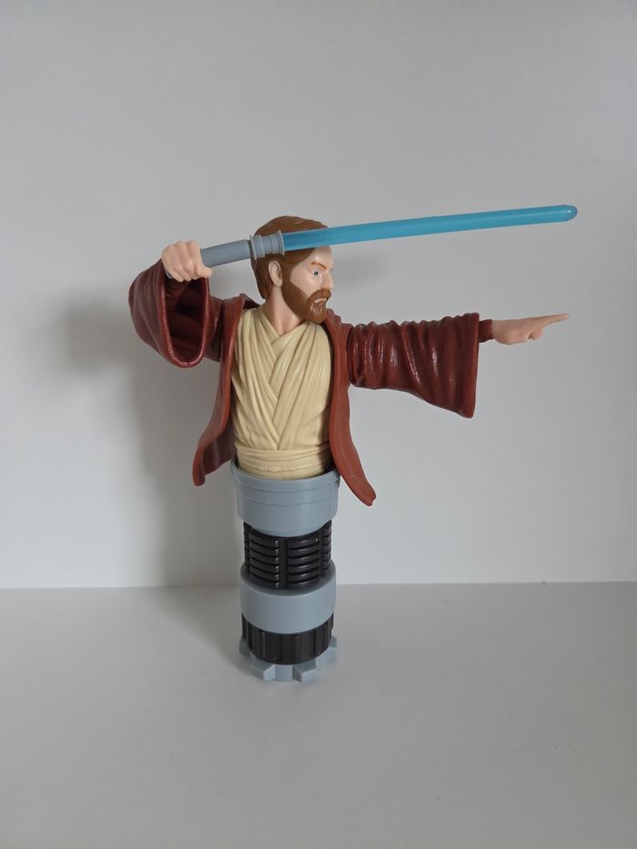 Figurine obi_wan kenobi star wars buste - photo numéro 2